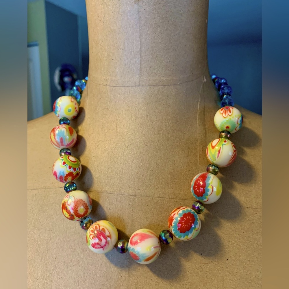 Vintage Hippie Boho Y2K Festive Necklace